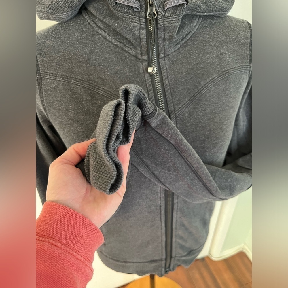 Lululemon Bliss Break Hoodie - Heathered Black / Black - Picture 7 of 11